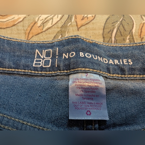 no boundaries size 7 jeans straight leg - Picture 5 of 7
